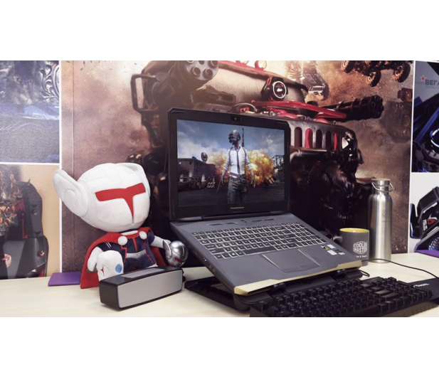 Cooler Master Chłodząca NotePal  Ergostand IV (do 17", czarna) - 491813 - zdjęcie 2